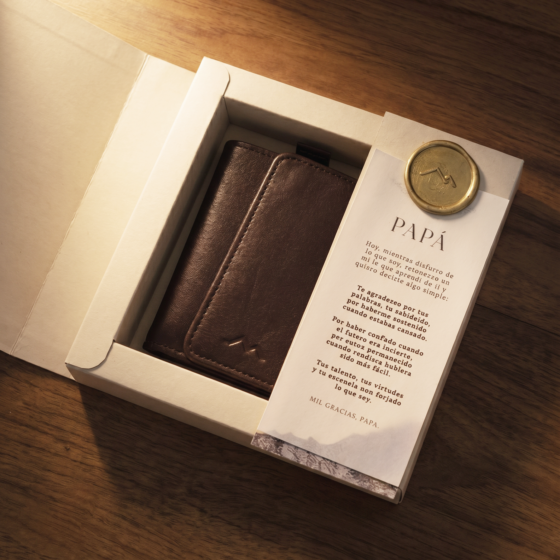 Kit LEGADO — Billetera + Empaque Especial